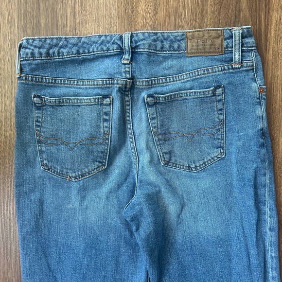 POLO RALPH LAUREN The Hampton Straight Leg Boys Blue Jeans Medium Wash Size 20 - Picture 10 of 15